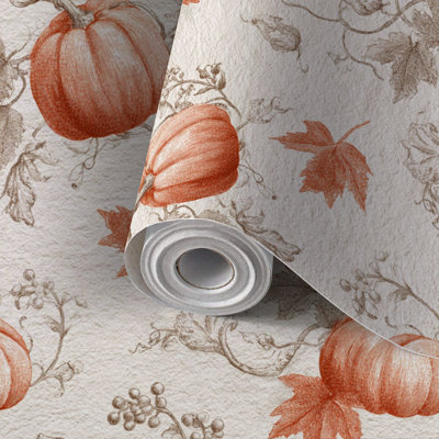 Papier auto-adhésif à peler et coller avec feuilles d'automne auto-adhésives et amovibles 24 po x 118 po (60 x 300 cm)