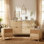 Ensemble de chambre à coucher 3 pièces (table de chevet et commode)