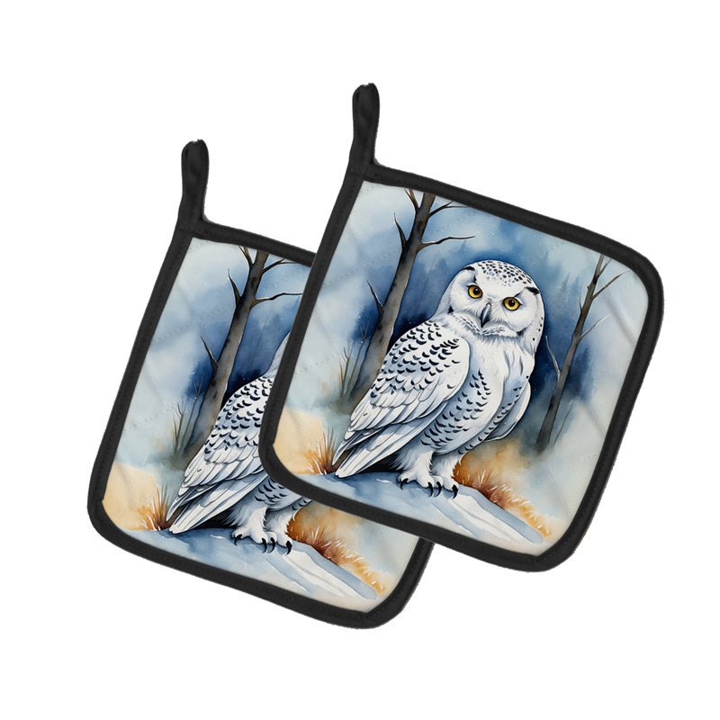 Paire de poignées Snowy Owl