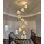 Luminaires suspendus modernes en cristal 10 lumières à intensité variable-468709194-468709202-468709207