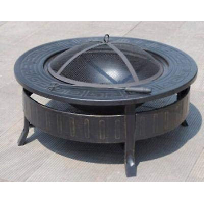 Archambault Round Cast Iron Smokeless Fire Pit
