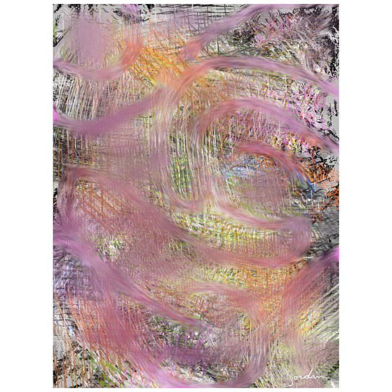 Woven Texture Framed Print
