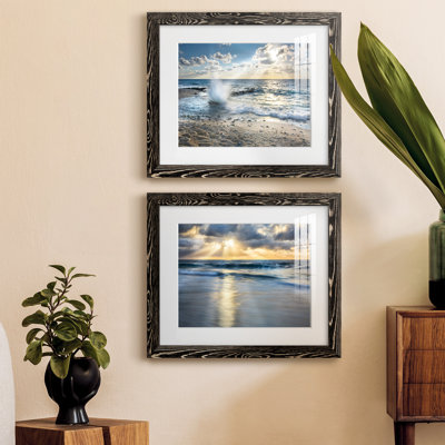 Caribbean Sundown - 2 Piece Single Picture Frame Painting