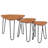 Summerall Nesting Coffee Tables, End Tables Set, Small Stacking Side Tables for Living Room Bedroom