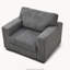 Chaise d'appoint Teddy, gris-699573918