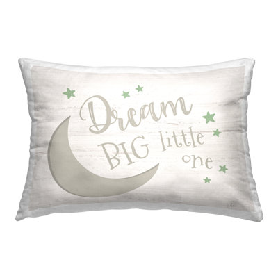 Coussin décoratif Dream Big Little One par Natalie Carpentieri