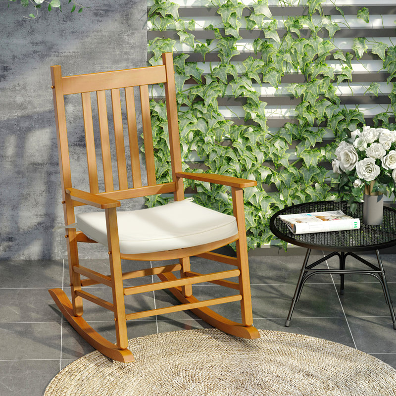 Outdoor Seat Cushion Set, Cream White