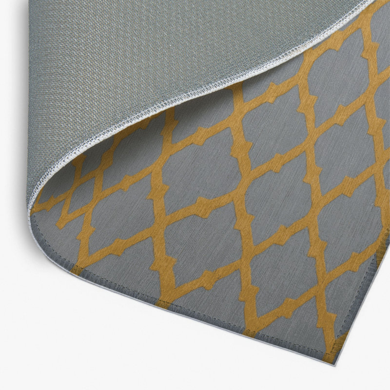 Tapis vert intérieur et extérieur Trellis, Rectangle 4pi x 6 pi