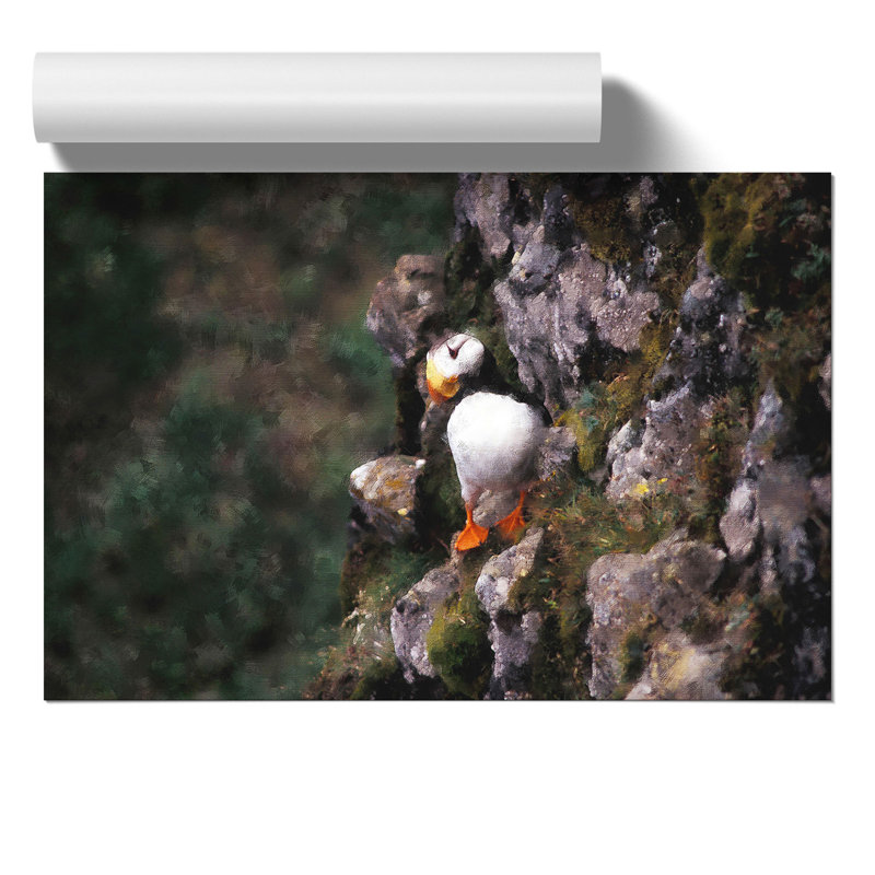 Atlantic Puffin Birds Vol.1 - No Frame Print, 30cm H x 42cm W x 0.1cm D