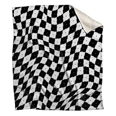 Couvertures ondulées à carreaux