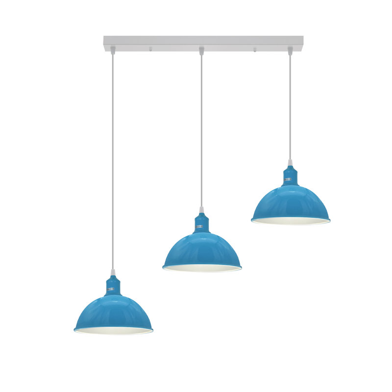 Labeeb 3 - Light Kitchen Island Pendant, Blue