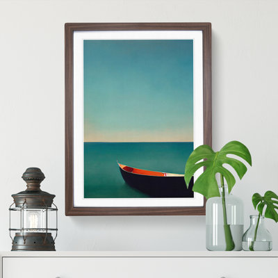 Boat Upon the Sea - Wall Art