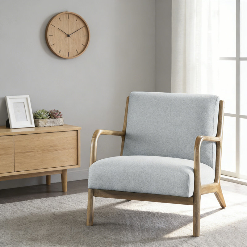 Lounge Chair, Light Blue