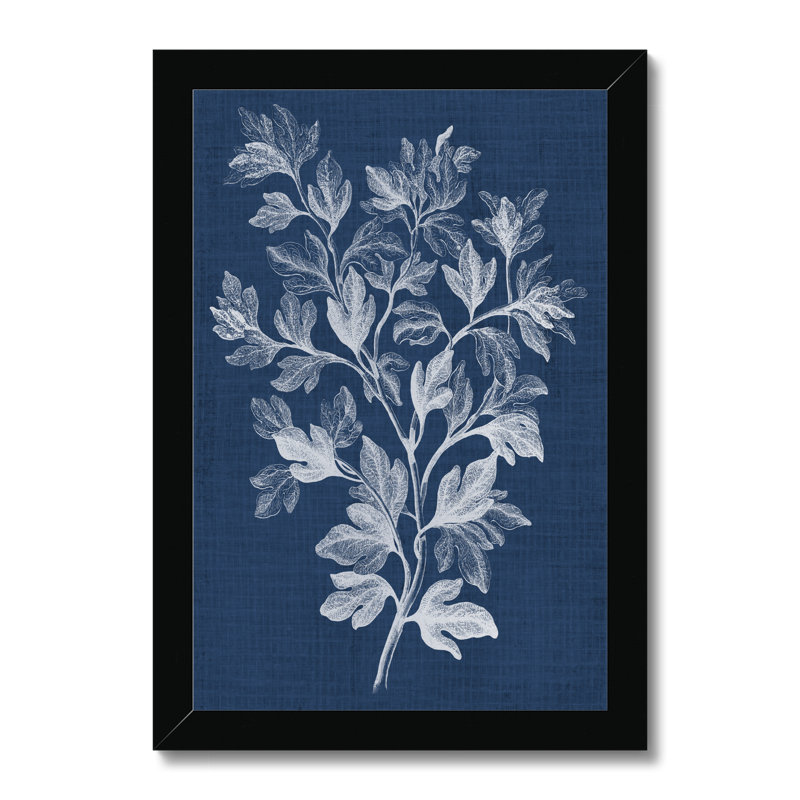 Foliage Chintz I by Vision Studio - Painting, Black Framed Paper Print, 50cm H x 34cm W