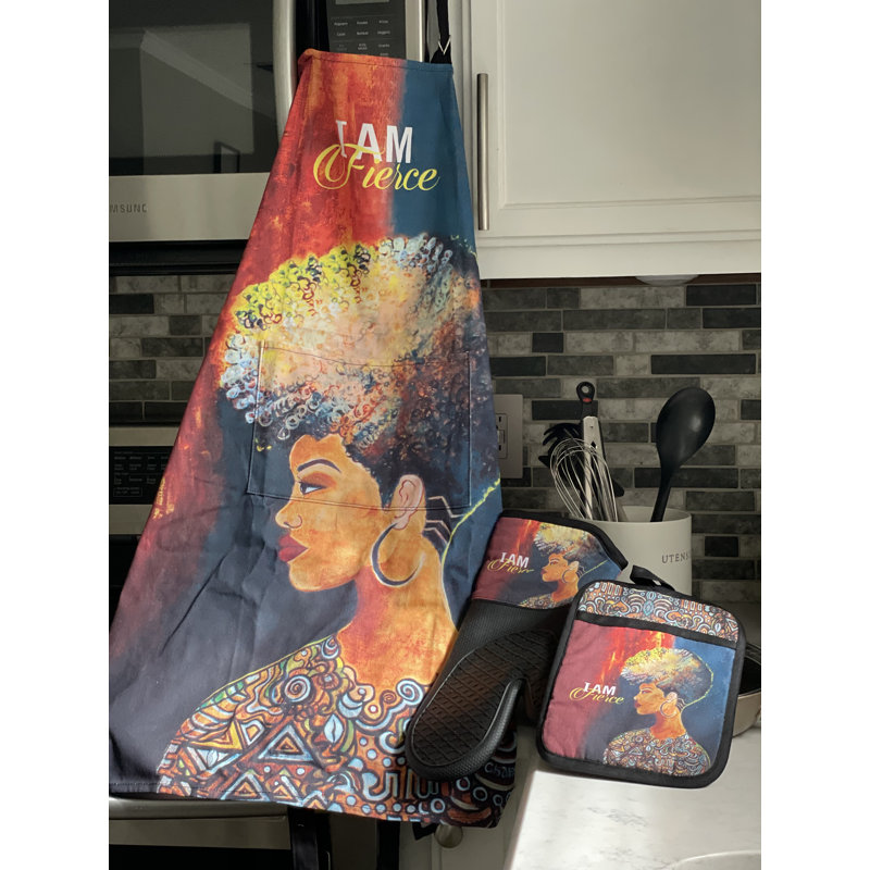 No Pattern Bib Apron