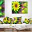 Coussin lombaire floral de fleurs exotiques