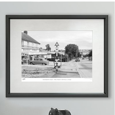 Penrhyn Bay, The Post Office C1960 by Francis Frith - Single Picture Frame Print