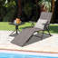 Chaise longue simple inclinable Shoucair-1652960758