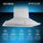PROLINE 24-Inch Island Range Hood, Ducted, 600 CFM, Stainless Steel, LED Lights, ULTRA-QUIET Blower Motor, 6 Speed, 3-Year Warranty, Dishwasher-Safe Filters