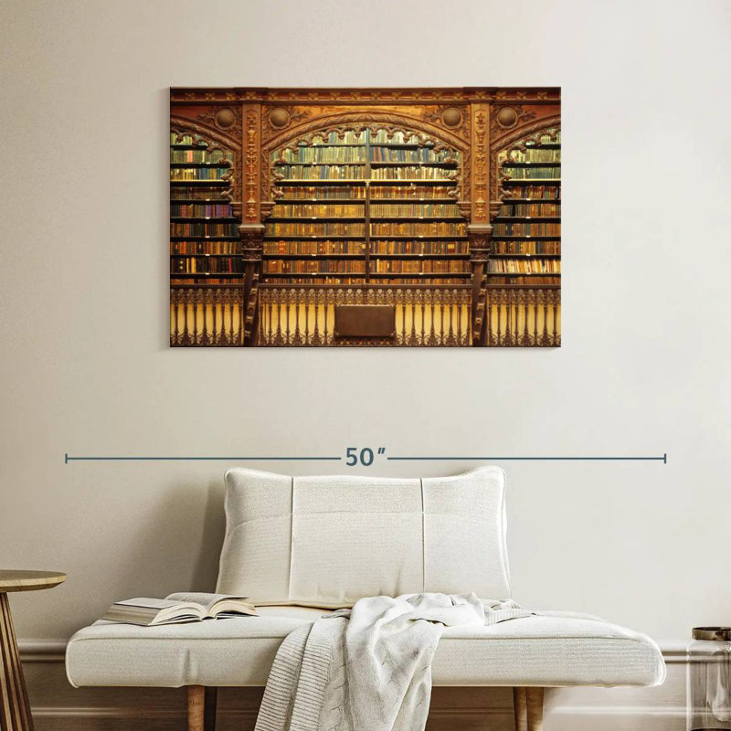 Old Library, 26" H x 39" W