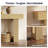 63" Fluted Japandi Console Table In Natural Oak, Sofa & Entryway Table-655681940