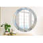 Huldar Glass Flat Wall Mirror