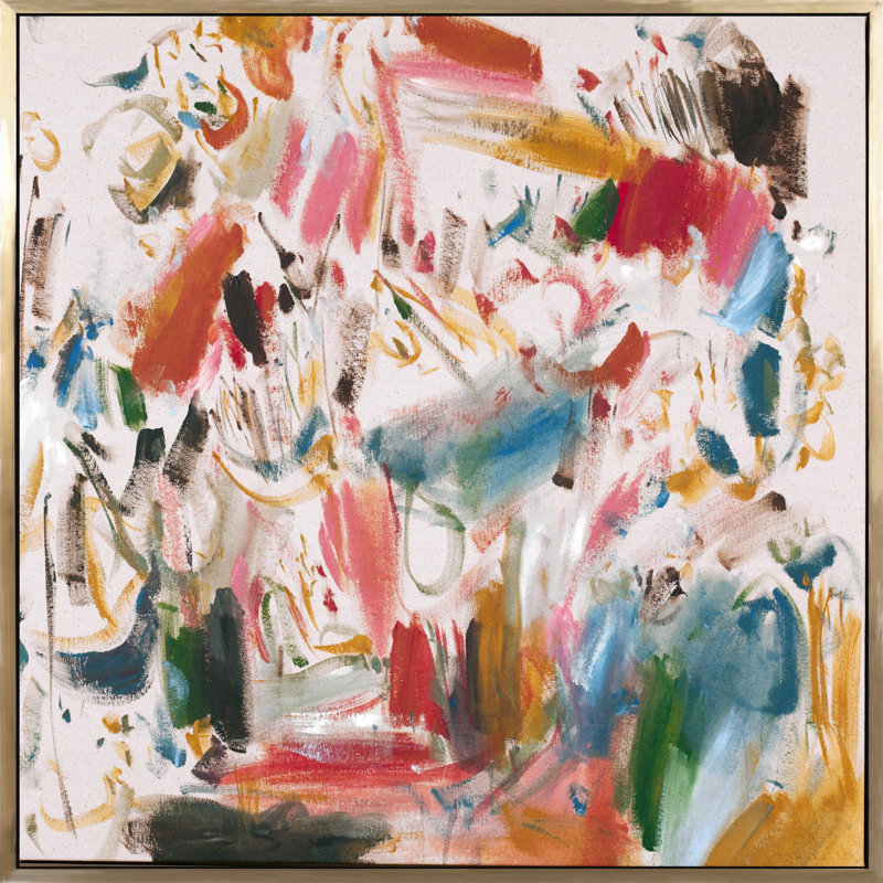 What's Left To Know Painting, 48" H x 48" W