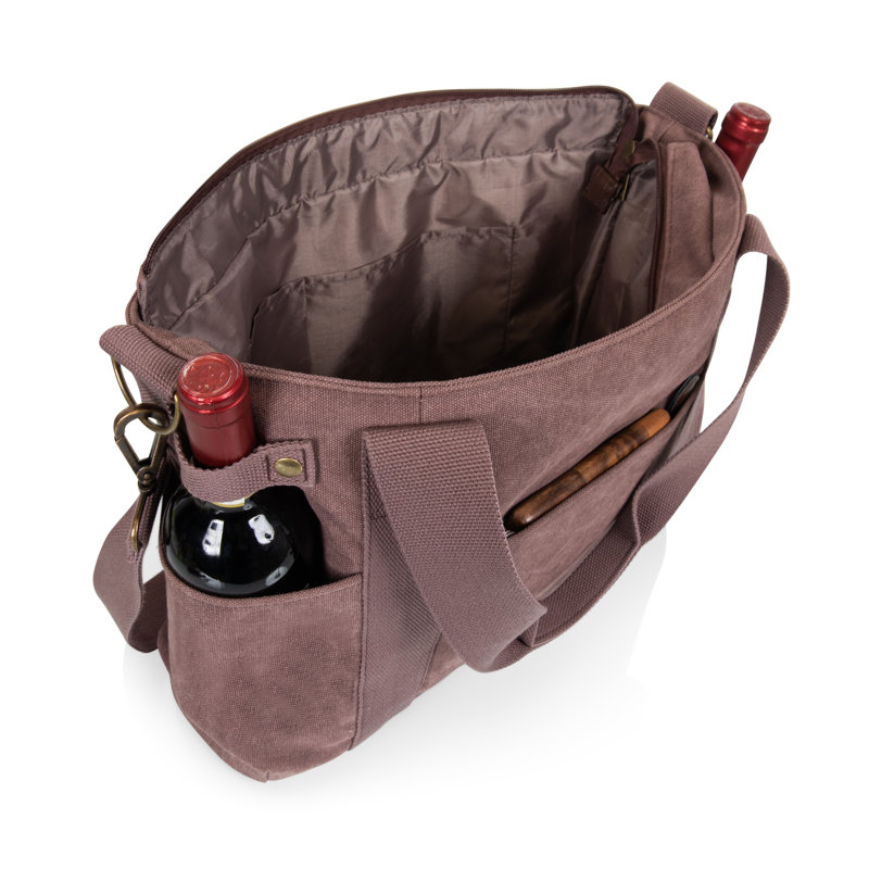 Sac fourre-tout isotherme avec pique-nique Temecula, Rouge