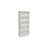5-Tier Bookshelves Storage Cabinet White-123166968-123166970