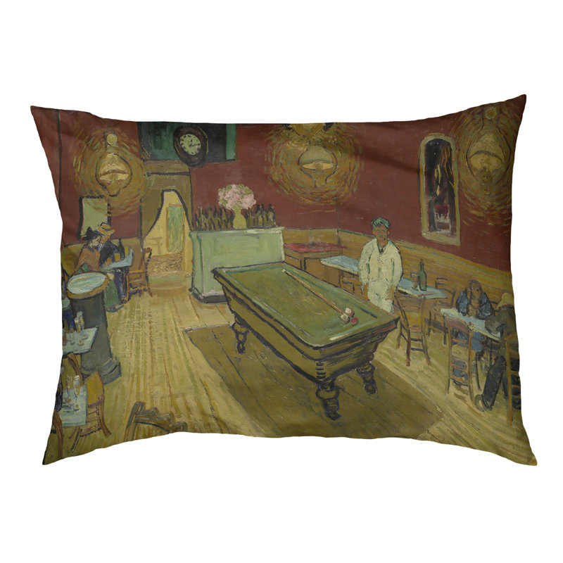 Coussin d’extérieur pour chien night cafe Weddle, Très grand (l 52 po x P 42 po x H 17 po)