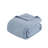 Microfleece Blue Grid Pattern All Season King Blanket-100946565-100946571
