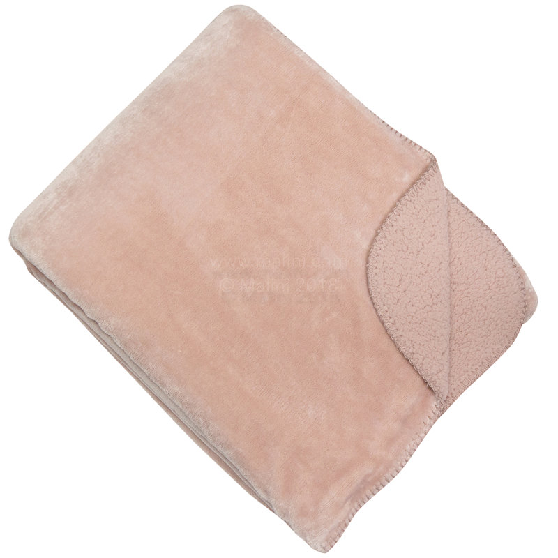 Vella Canora Grey Throw, Light Pink