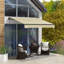 Auvent de patio rétractable en polyester l 98,5 po x P 59 po Outsunny-96861867-112964799-112964795