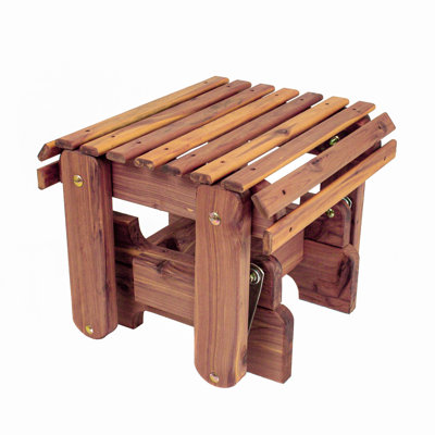 Aromatic Red Cedar Wood Gliding Ottoman