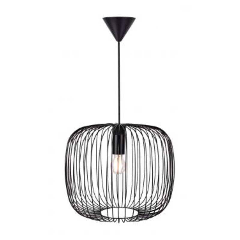Beroni 1 - Light Black Sphere Pendant
