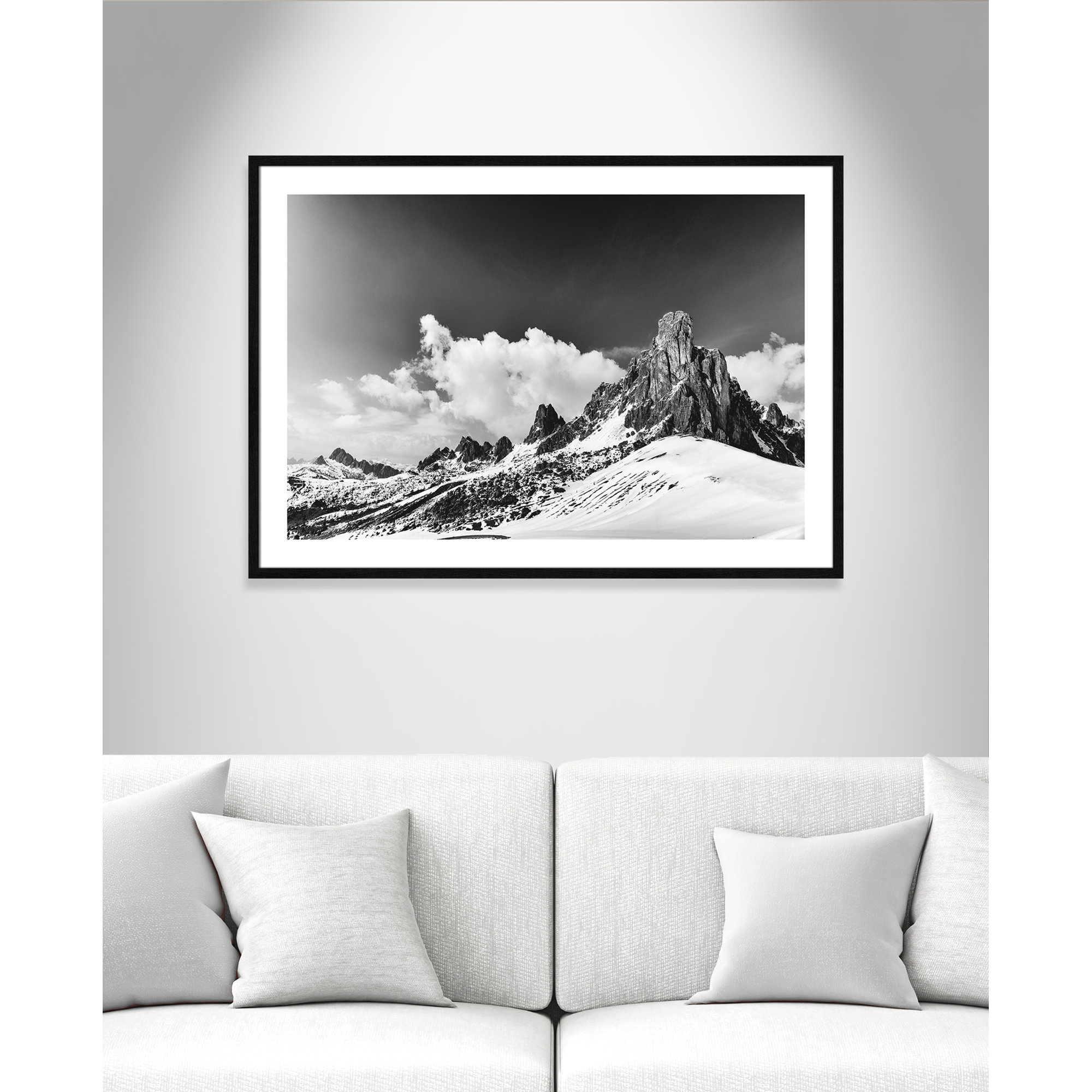 Dragon's Tail by Lars Van De Goor, 29.5" H x 41.5" W x 0.75" D, Black Framed