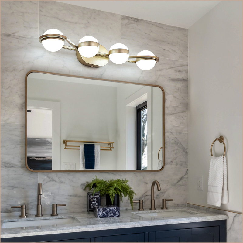 4 - Light Dimmable LED Vanity Light