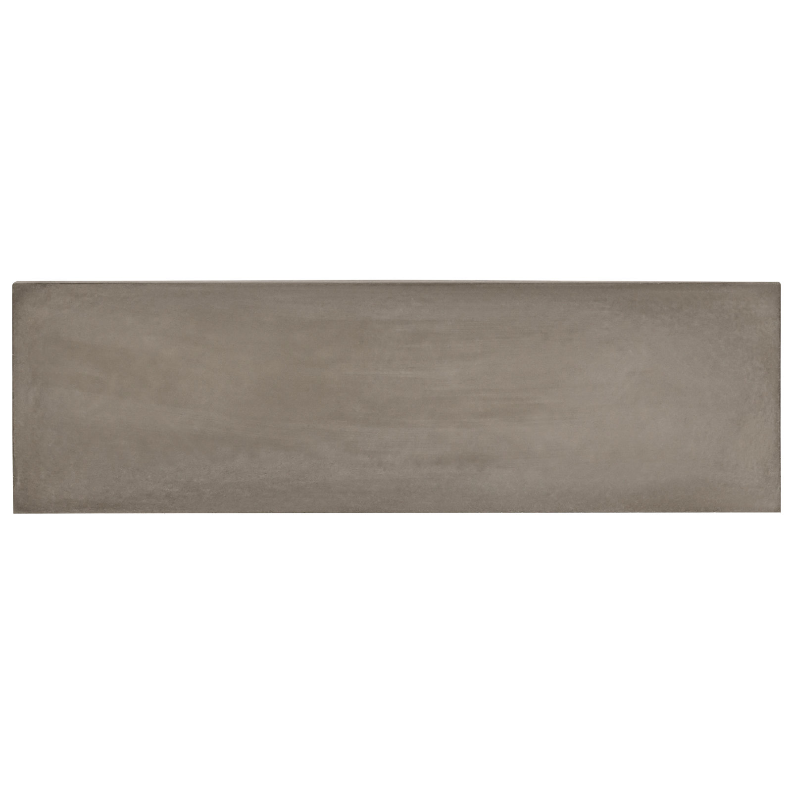 Groovy 2" x 8" Glossy Lava Stone Subway Wall Tile (3.88 Sq. Ft. / Case), Shadow Gray