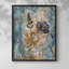 FLORAL Series XLI - reproduction encadrée de qualité supérieure - prête à être accrochée - aucun clou requis-2011758751-2011758727