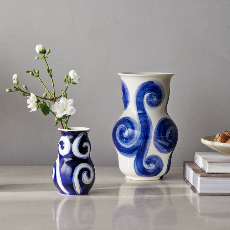 Tulle Earthenware Table Vase