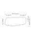 Dining Table Flemings Black Veneer - Legs