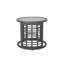 Table d'appoint ronde d'extérieur 18,25 po Tatiana