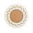 Metal Round Wall Mirror