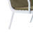 Luna Outdoor PP Club Chair, White Frame with Green Cushion, Set of 2-1201766222