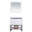 29.2'' Single Bathroom Vanity Base Only in Black-88802350