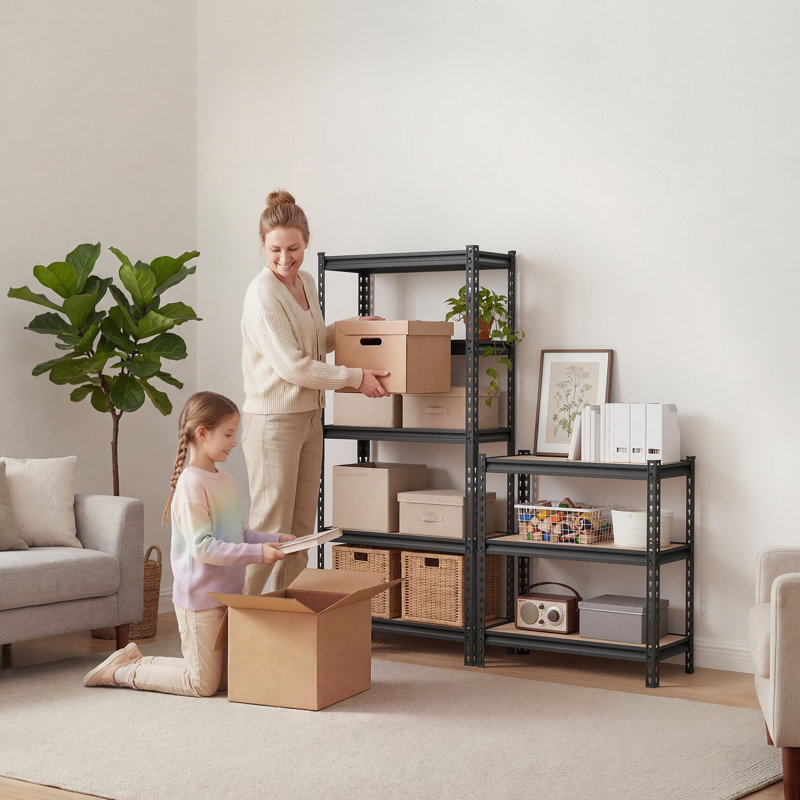 76 cm W Steel Shelving Unit