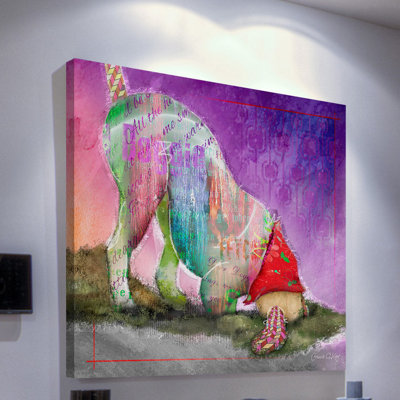 « creuser it ii » par connie haley, reproduction d’art sur toile tendue