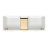 Abell 61'' Double Bathroom Vanity with White Quartz Top-613216689