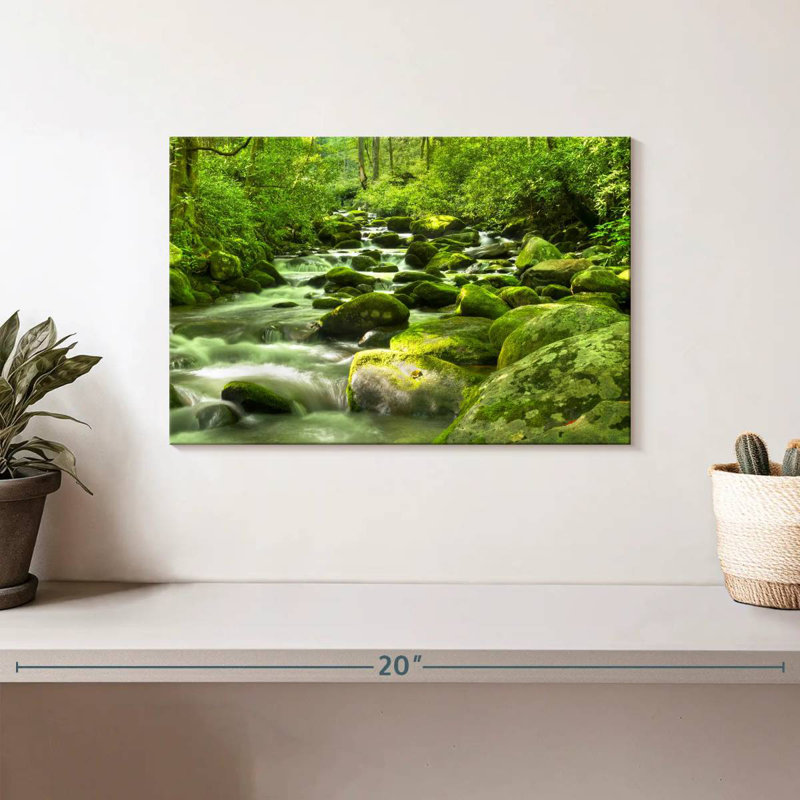 Kerrick Mossy River, 8" H x 12" W