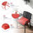 Outdoor Square Chair Cushions, 2-Piece Set,16x16x3 Inches, Splash-Proof & UV-Resistant Patio Cushions with Carrying Handles & Securing Straps-963065214-1000387608